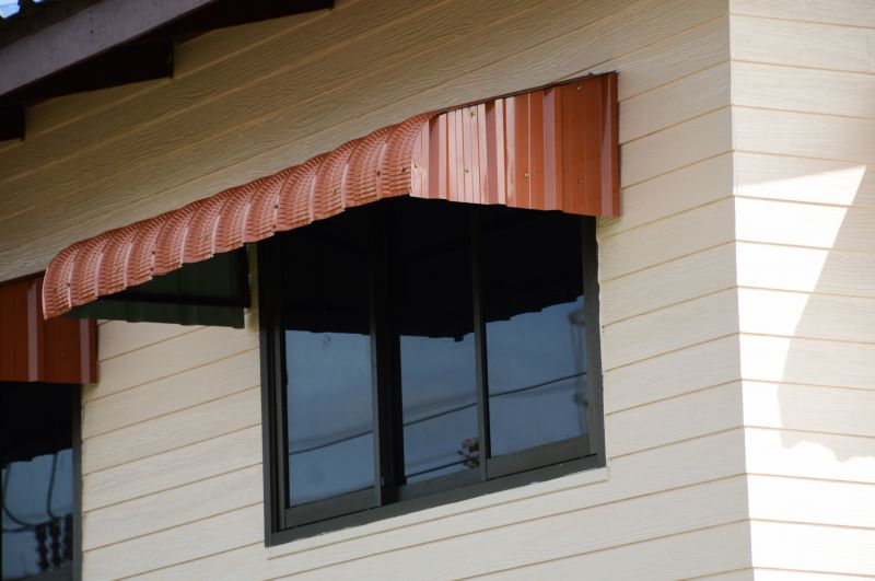 House with Awning Windows
